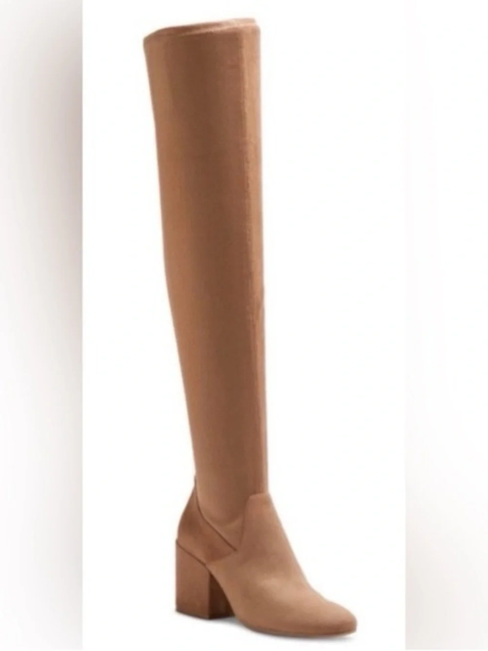 DV by Dolce Vita - Cayla Over-the-Knee Suede Boots - Light Taupe - Women’s 10